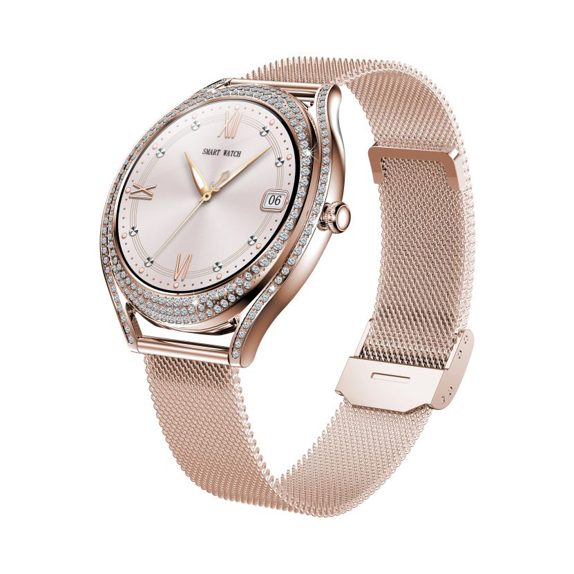 Gold Lady beautiful  smart watch HZD2366W
