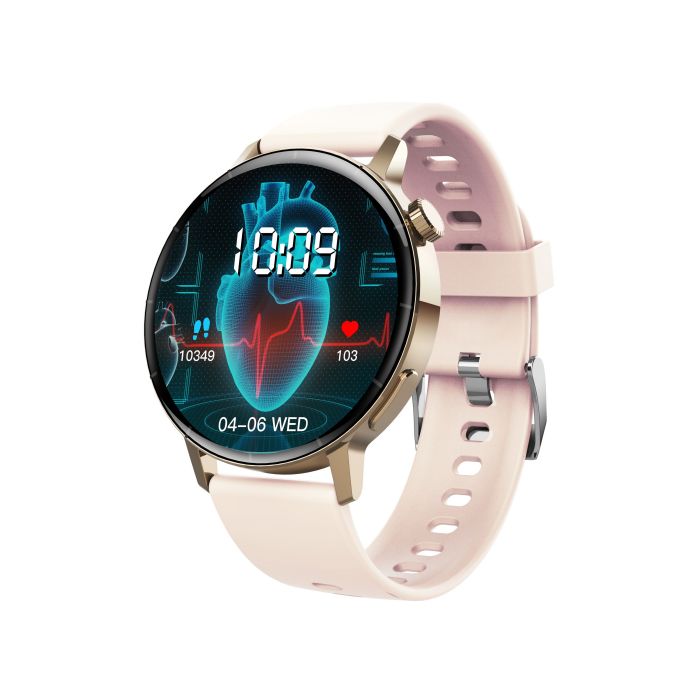 Pink health upgrade smart watch HZD2367W-1