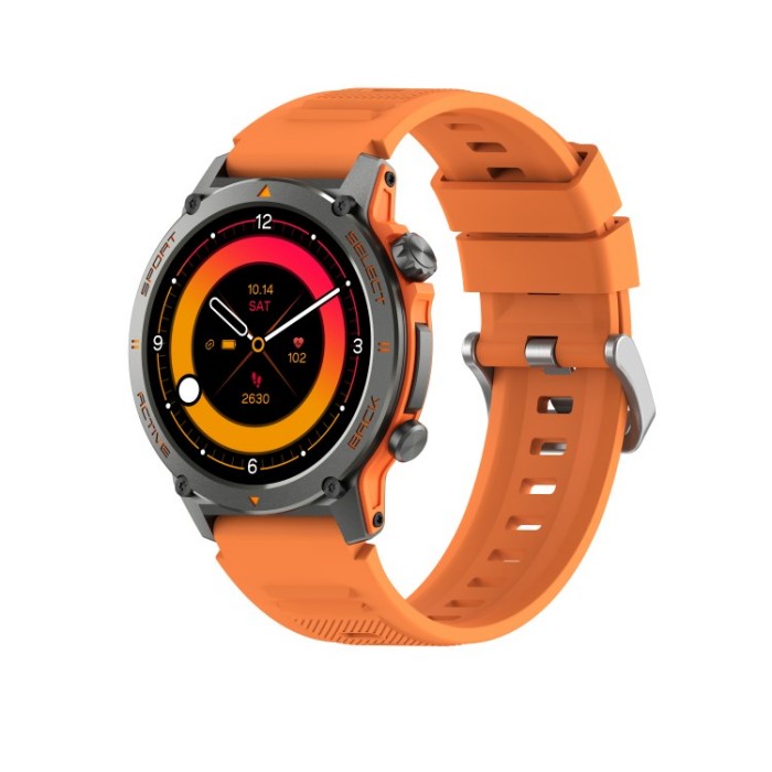 Factory HZD2136W Orange Casual Smartwatch